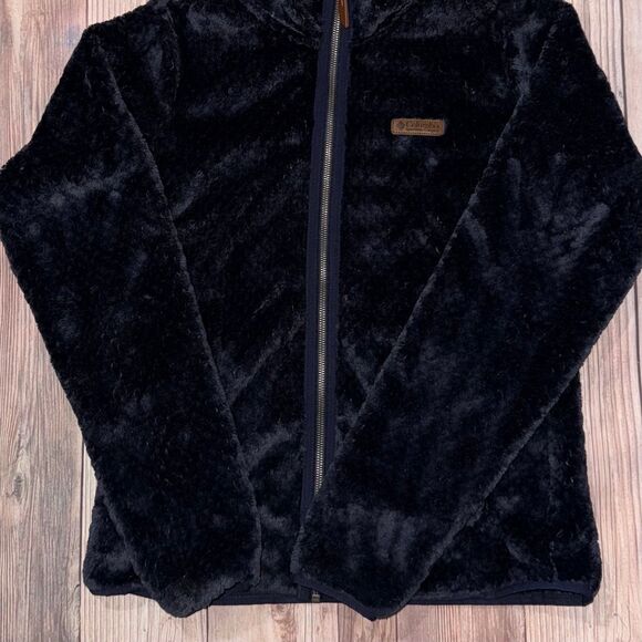 Columbia Women's Fire Side li Sherpa Full Zip Small - Picture 2 of 4